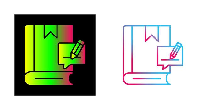 icono de vector de edición