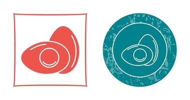 icono de vector de huevo