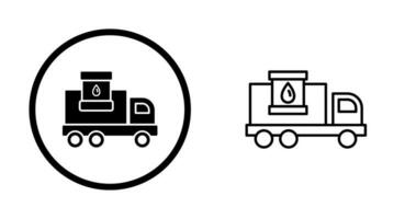 Fuel Truck Vector Icon