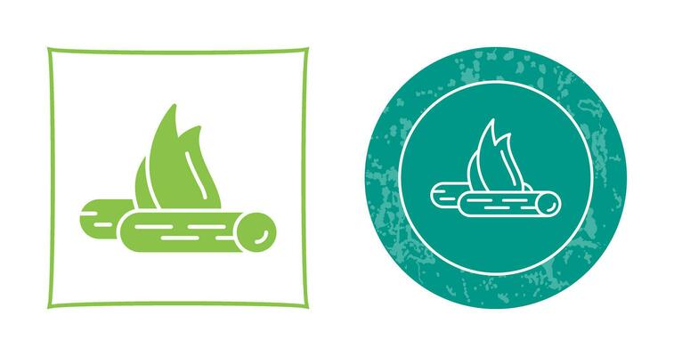 Bon Fire Vector Icon