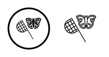 Butterfly Catcher Vector Icon