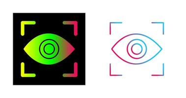 Eye Scan Vector Icon