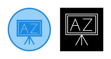 From A To Z Vector Icon