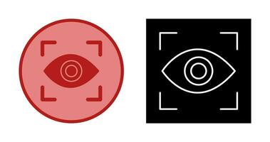 Eye Scan Vector Icon