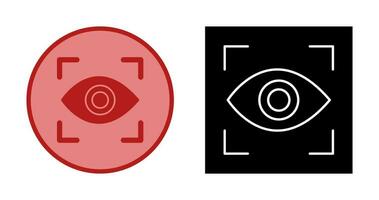 Eye Scan Vector Icon