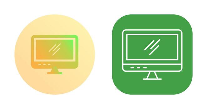 Screen Vector Icon