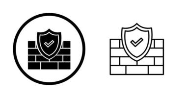 FireWall Vector Icon