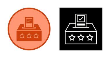 Ballot Vector Icon