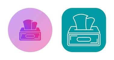 Tissue Box Vector Icon