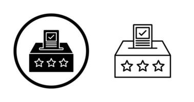 Ballot Vector Icon