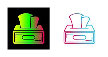 Tissue Box Vector Icon