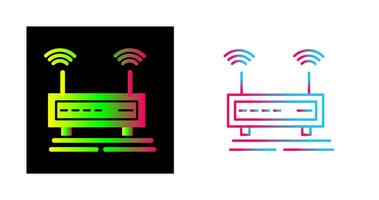 icono de vector de señales wifi