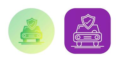 Car Protection Vector Icon