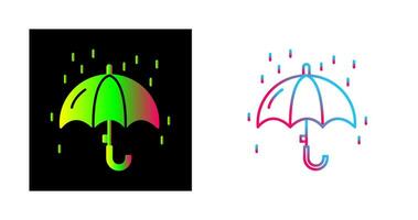 icono de vector de lluvia