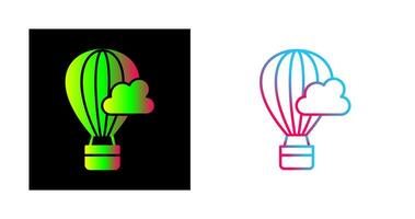 Hot Air Baloon Vector Icon