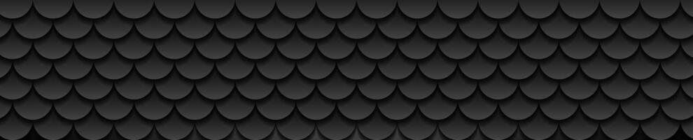 Abstract black circles tech geometric background vector