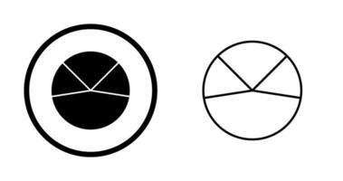 Pie Chart Analysis Vector Icon