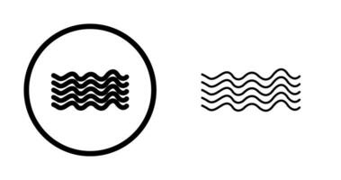 icono de vector de ondas magnéticas