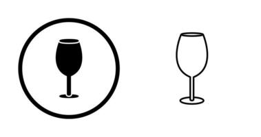 Wine Glass Vector Icon