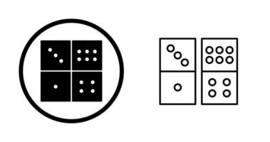 Domino Game Vector Icon