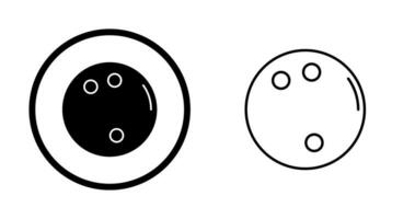 Bowling Ball Vector Icon