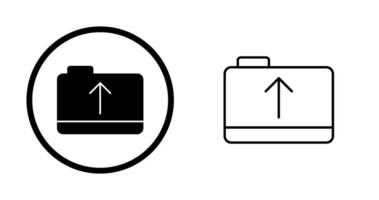 Unique Folder Vector Icon