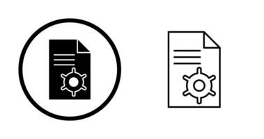 icono de vector de gestión de contenido único