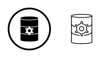 icono de vector de gestión de base de datos único