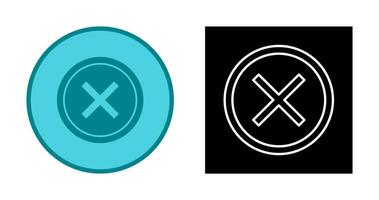 Do Not Cross Vector Icon