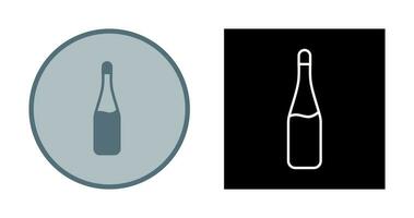 Champagne Bottle Vector Icon