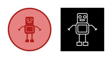 Unique Robot Vector Icon