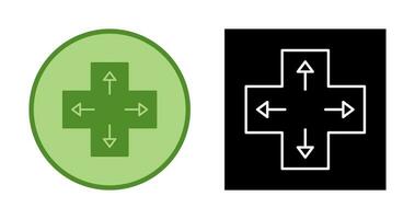 Unique Direction Keys Vector Icon