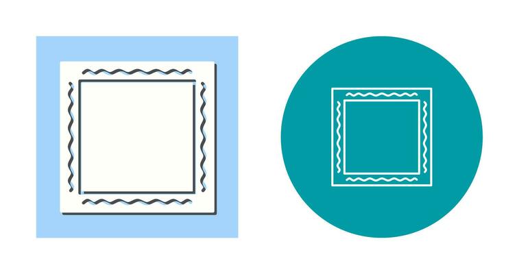 Unique Frame Vector Icon