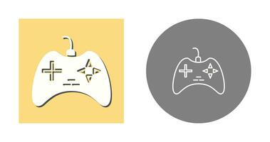 icono de vector de consola de juegos único