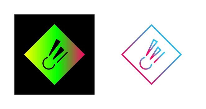 icono de vector de material explosivo