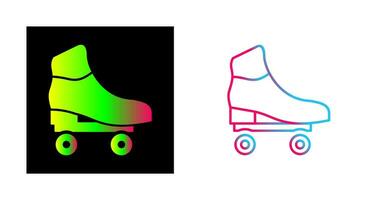 patines, vector, icono vector