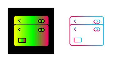 Unique Multiple Cards Vector Icon
