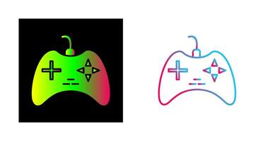 icono de vector de consola de juegos único