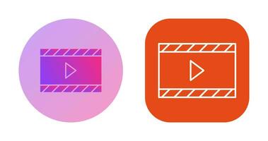 Unique Video and Animation Vector Icon