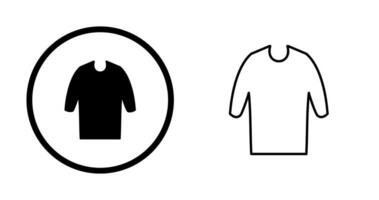 icono de vector de camisa casual