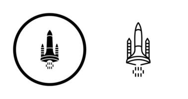 Space Shuttle Vector Icon