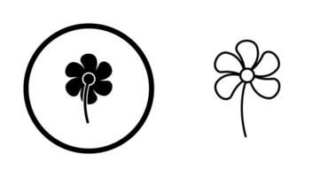 Small flowers Vector Icon