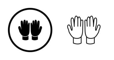 Gardening Gloves Vector Icon