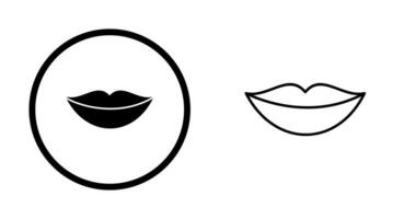 Lips Vector Icon