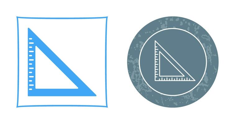 Set Square Vector Icon
