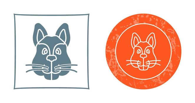 icono de vector de ardilla