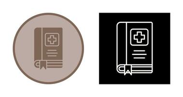 Medical Book Vector Icon