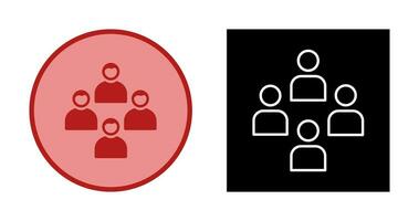 Network Group Vector Icon