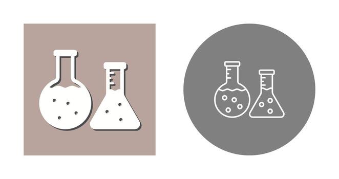 Flask Vector Icon