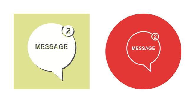 Message Bubbles Vector Icon